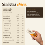 Barrita mini Salted Peanut Butter — ingredientes sin letra chica