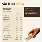 Barra Salted Peanut Butter — ingredientes sin letra chica