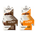 Pack de 2 cajas de 12 barras de proteína Sapien 52g con clara de huevo