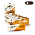 Caja de 12 barras Sapien Salted Peanut Butter 52g