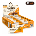 Caja de 16 barritas mini Sapien Salted Peanut Butter 30g